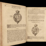 1640 English HERALDRY 1ed Union of Honour James Yorke Illustrated Coat of Arms