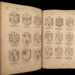 1640 English HERALDRY 1ed Union of Honour James Yorke Illustrated Coat of Arms