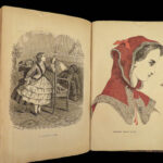 1863 FASHION Godey Lady’s Book Illustrated Dress Costume RARE Civil War edition