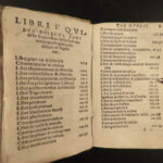 1540 ARISTOTLE Dicta Notabilia Zimara Philosophy Albert Magnus Cicero Astronomy