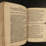 1540 ARISTOTLE Dicta Notabilia Zimara Philosophy Albert Magnus Cicero Astronomy