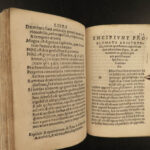 1540 ARISTOTLE Dicta Notabilia Zimara Philosophy Albert Magnus Cicero Astronomy