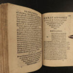 1540 ARISTOTLE Dicta Notabilia Zimara Philosophy Albert Magnus Cicero Astronomy