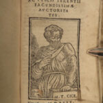 1540 ARISTOTLE Dicta Notabilia Zimara Philosophy Albert Magnus Cicero Astronomy