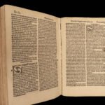 1519 Summa Virtutum William Perault Post Incunable Dominican Monk VIRTUES Ethics