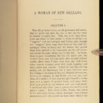 1889 A Woman of New Orleans 1st ed Louisiana Creole Grace King PROVENANCE Twain