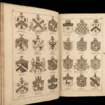 1771 HERALDRY Wotton English Baronetage England Royal Family Crests James I 3v