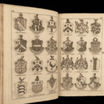 1771 HERALDRY Wotton English Baronetage England Royal Family Crests James I 3v