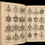 1771 HERALDRY Wotton English Baronetage England Royal Family Crests James I 3v