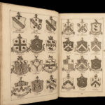 1771 HERALDRY Wotton English Baronetage England Royal Family Crests James I 3v