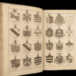 1771 HERALDRY Wotton English Baronetage England Royal Family Crests James I 3v