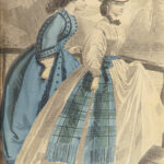 1864 Civil War FASHION Dresses Clothing Hairstyles Craft ART Peterson’s Magazine