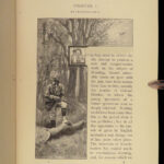 1886 Shooting Hunting GUNS Sports & Games Poachers Dog-Training Illustrated 2v