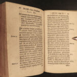 1630 Saint Ambrose Bishop of Milan Cologne Kinckius Bible Psalm 38 Philosophy