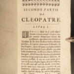 1648 CLEOPATRA 1ed by Gautier Calprenede Louis XIII Anne of Austria Egypt Rome