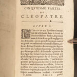 1648 CLEOPATRA 1ed by Gautier Calprenede Louis XIII Anne of Austria Egypt Rome