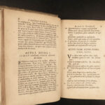 1659 TERENCE Comedies Greco-Roman Plays Latin French Peyrarede Commentary RARE