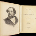 1873 Life of Charles DICKENS by Forster A Christmas Carol Oliver Twist 3v SET