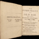 1676 Portrait of Old Age John Smith Aging Bible Ecclesiastes Solomon Death Dying