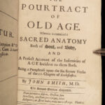 1676 Portrait of Old Age John Smith Aging Bible Ecclesiastes Solomon Death Dying