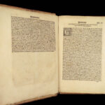 1528 RENAISSANCE LAW 1ed Socini & Bernal Luca SIGNED Inquisition Burgos SPAIN