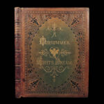 1874 EXQUISITE Shakespeare A Midsummer Night’s Dream Theatre Fredericks ART