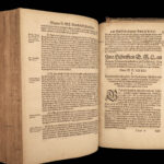 1575 Martin Luther BIBLE Commentaries RARE Protestant Reformation Sermons FOLIO