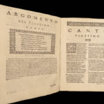 1593 CRUSADES Jerusalem Delivered Torquato Tasso Italian Venice Knights Vellum