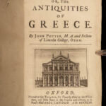 1699 ENGLISH ed Ancient GREECE Illustrated Greek Temples Olympic Games Homer