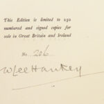 1909 Oliver Goldsmith Deserted Village America Hankey SIGNED Ltd ed ART Vellum