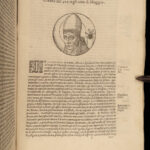 1594 Lives of Popes Platina Catholic Church Sacchi PAGAN Halley Comet Sixtus II