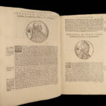 1594 Lives of Popes Platina Catholic Church Sacchi PAGAN Halley Comet Sixtus II