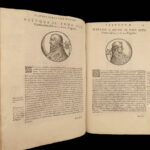 1594 Lives of Popes Platina Catholic Church Sacchi PAGAN Halley Comet Sixtus II