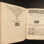 1581 Josephus Antiquities Jews Judaica RARE Italian Judaism Venice Jewish Wars