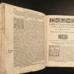 1581 Josephus Antiquities Jews Judaica RARE Italian Judaism Venice Jewish Wars