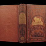 1874 Buffalo Land by Webb Native American INDIANS Buffalo Bill Wild Bill Hickok