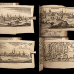 1689 INCREDIBLE 1ed History FRANCE 100+ Engravings CASTLES Forts City Views MAPS