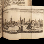 1689 INCREDIBLE 1ed History FRANCE 100+ Engravings CASTLES Forts City Views MAPS