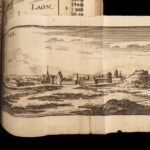 1689 INCREDIBLE 1ed History FRANCE 100+ Engravings CASTLES Forts City Views MAPS