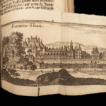 1689 INCREDIBLE 1ed History FRANCE 100+ Engravings CASTLES Forts City Views MAPS