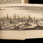 1689 INCREDIBLE 1ed History FRANCE 100+ Engravings CASTLES Forts City Views MAPS