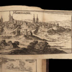 1689 INCREDIBLE 1ed History FRANCE 100+ Engravings CASTLES Forts City Views MAPS