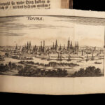 1689 INCREDIBLE 1ed History FRANCE 100+ Engravings CASTLES Forts City Views MAPS