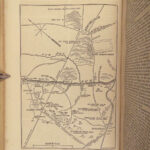 1865 CIVIL WAR 1ed Military Naval History NAVY Gettysburg Tenney MAPS Railroad