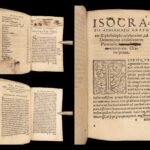 1540 Isocrates GREEK Plutarch Halicarnassus Philostratus Demonic Paralysis RARE