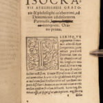 1540 Isocrates GREEK Plutarch Halicarnassus Philostratus Demonic Paralysis RARE