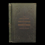 1864 Civil War Constitution of United States Declaration Independence Spalding