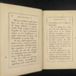 1864 Civil War Constitution of United States Declaration Independence Spalding