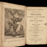 1796 VOYAGES 1ed Columbus African SLAVE TRADE Mandingo Peru CHINA Cook Mavor 10v