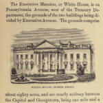 1875 Washington DC United States Travel Morrison Strangers Guide MAP Americana